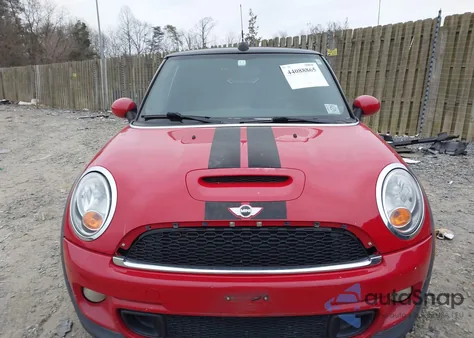 2012 Mini Cooper S z USA, uszkodzony, nr VIN WMWZP3C51CT297033